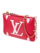 Louis Vuitton LV Monogram Double Zip Pochette
