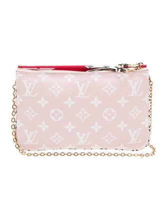 Louis Vuitton LV Monogram Double Zip Pochette