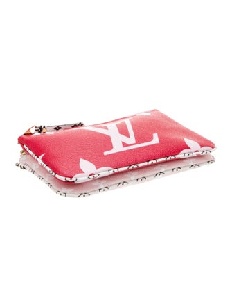 Louis Vuitton LV Monogram Double Zip Pochette