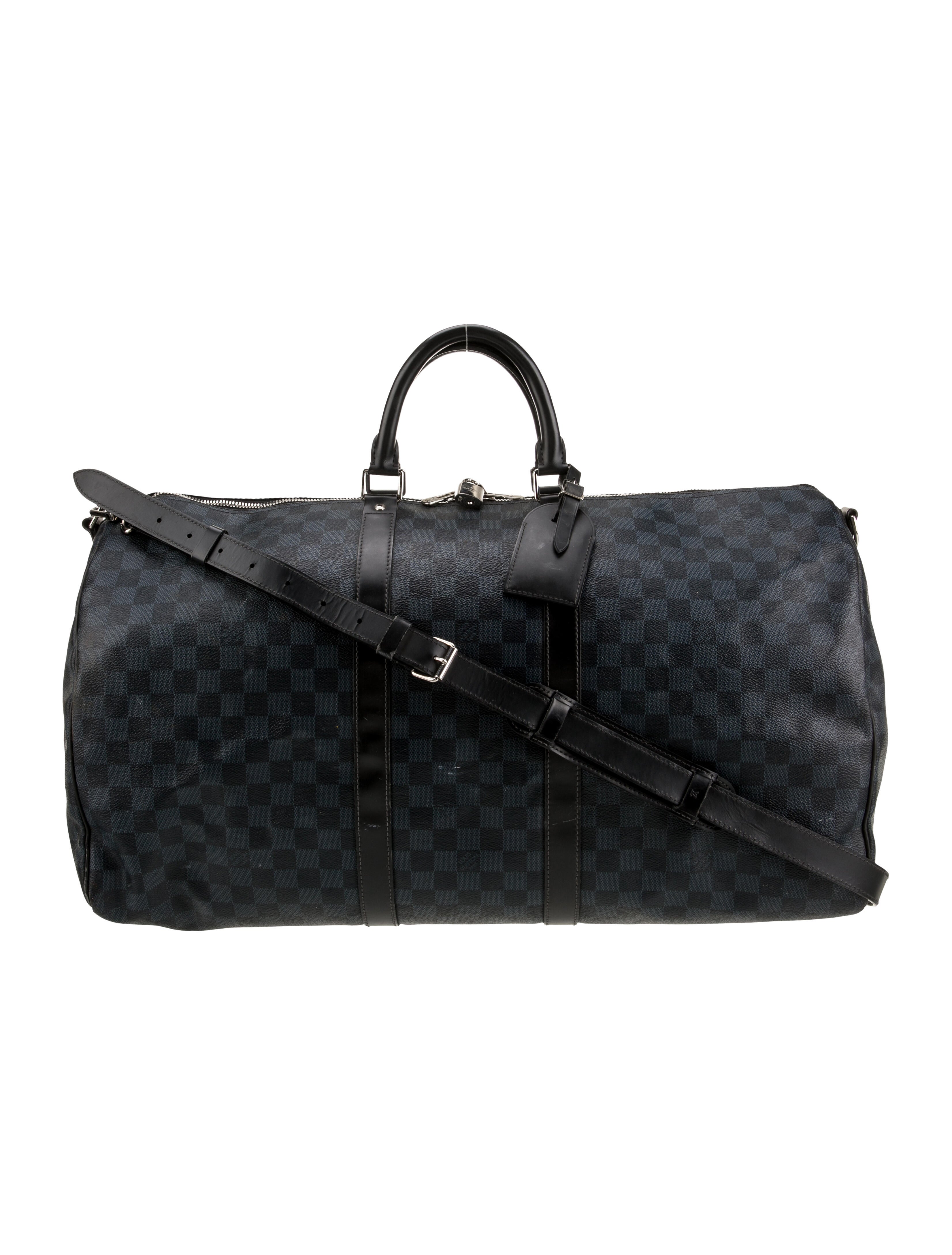 Louis Vuitton Damier Graphite Keepall Bandouliere 55