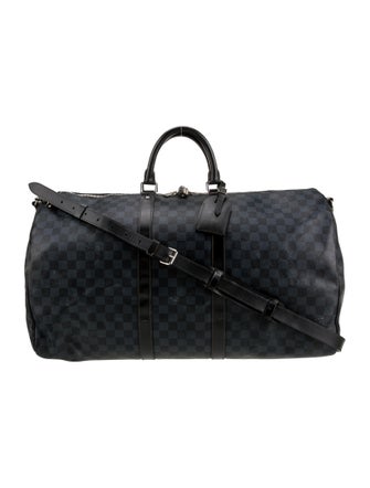 Louis Vuitton Damier Graphite Keepall Bandouliere 55