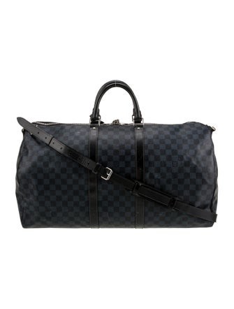Louis Vuitton Damier Graphite Keepall Bandouliere 55