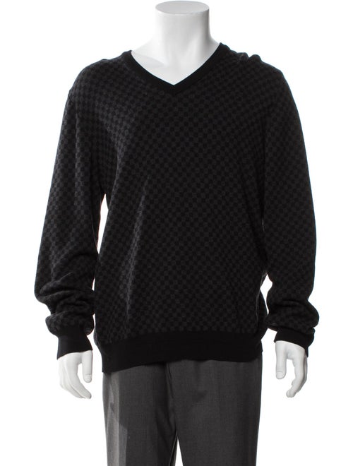 Louis Vuitton 2010 Damier Graphite Pattern Pullover