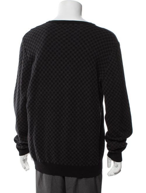 Louis Vuitton 2010 Damier Graphite Pattern Pullover