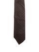 Louis Vuitton Pattern Print Silk Tie