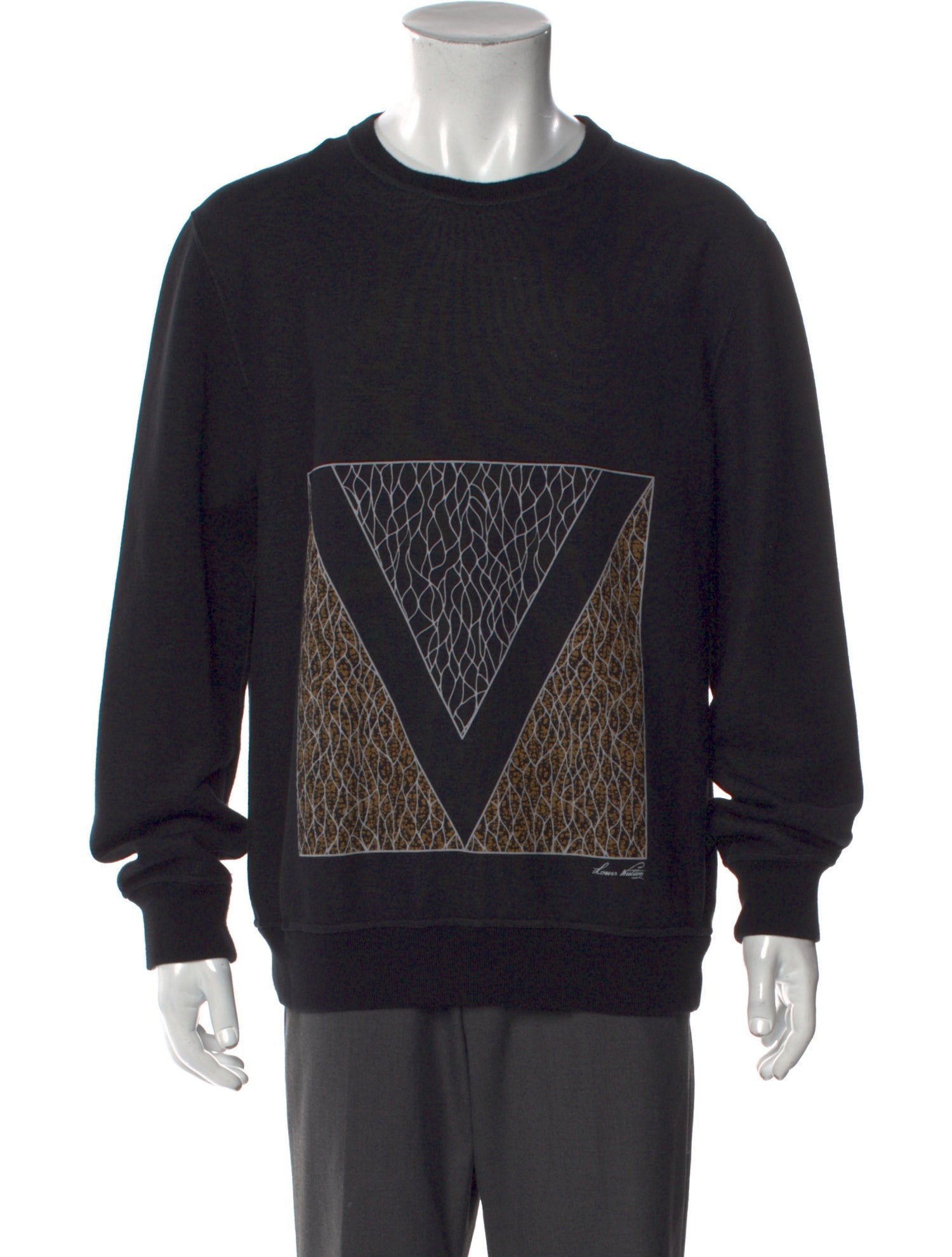 Louis Vuitton 2015 Graphic Print Sweatshirt