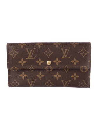 Louis Vuitton 1999 LV Monogram Sarah Wallet