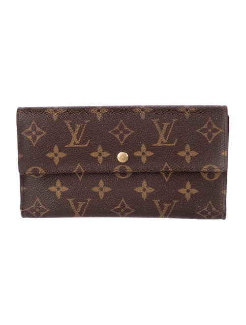 Louis Vuitton 1999 LV Monogram Sarah Wallet
