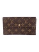 Louis Vuitton 1999 LV Monogram Sarah Wallet