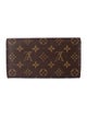 Louis Vuitton 1999 LV Monogram Sarah Wallet