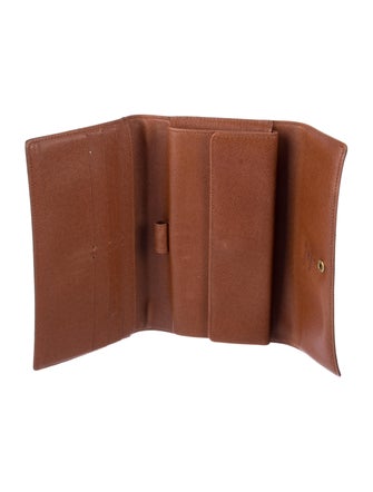 Louis Vuitton 1999 LV Monogram Sarah Wallet