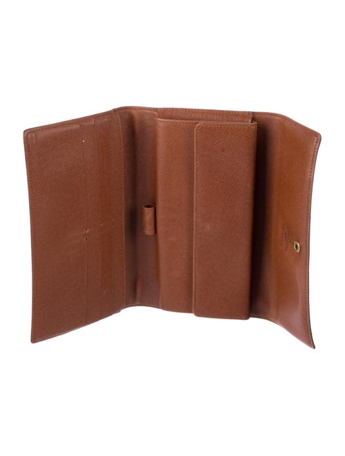 Louis Vuitton 1999 LV Monogram Sarah Wallet