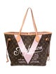 Louis Vuitton LV Monogram Neverfull w/Pouch MM