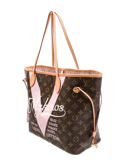 Louis Vuitton LV Monogram Neverfull w/Pouch MM