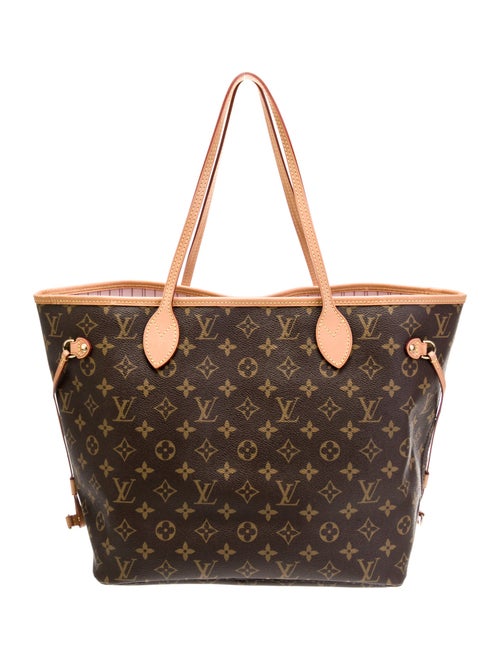 Louis Vuitton LV Monogram Neverfull w/Pouch MM