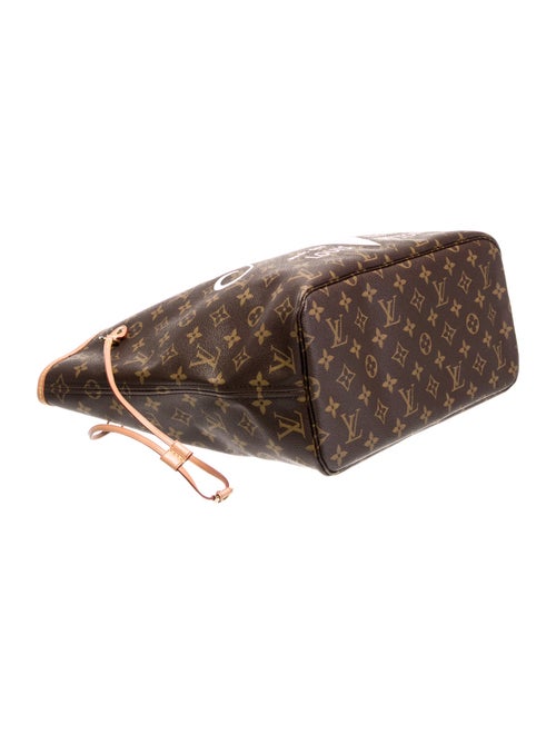 Louis Vuitton LV Monogram Neverfull w/Pouch MM