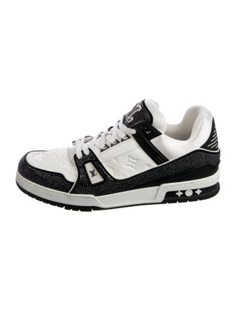 Louis Vuitton Trainer 'Black White' Sneakers