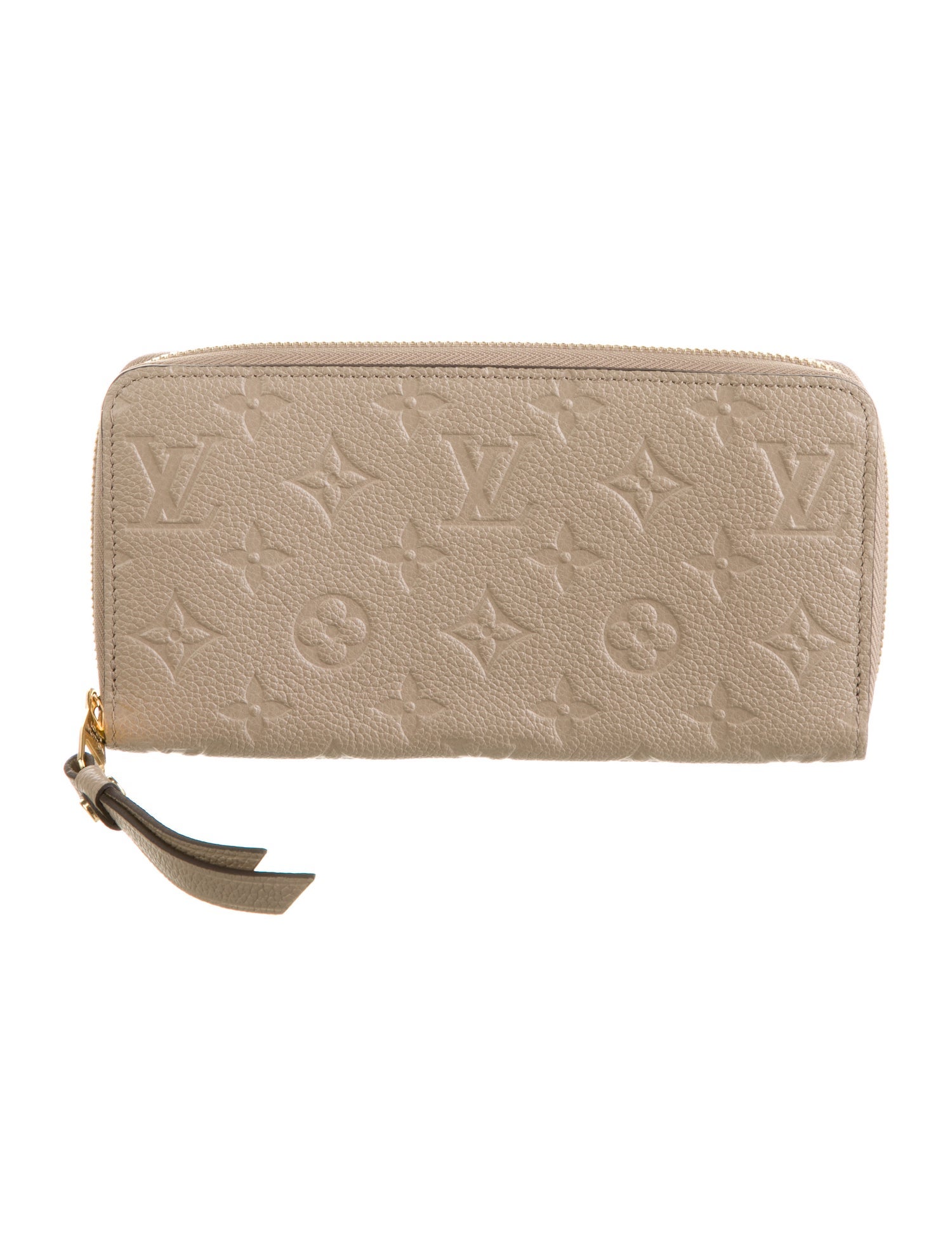 Louis Vuitton LV Monogram Empreinte Leather Zippy Wallet
