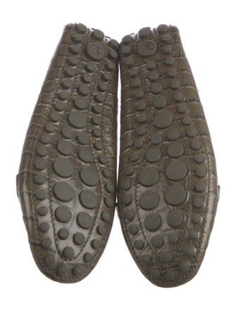 Louis Vuitton LV Monogram Leather Loafers