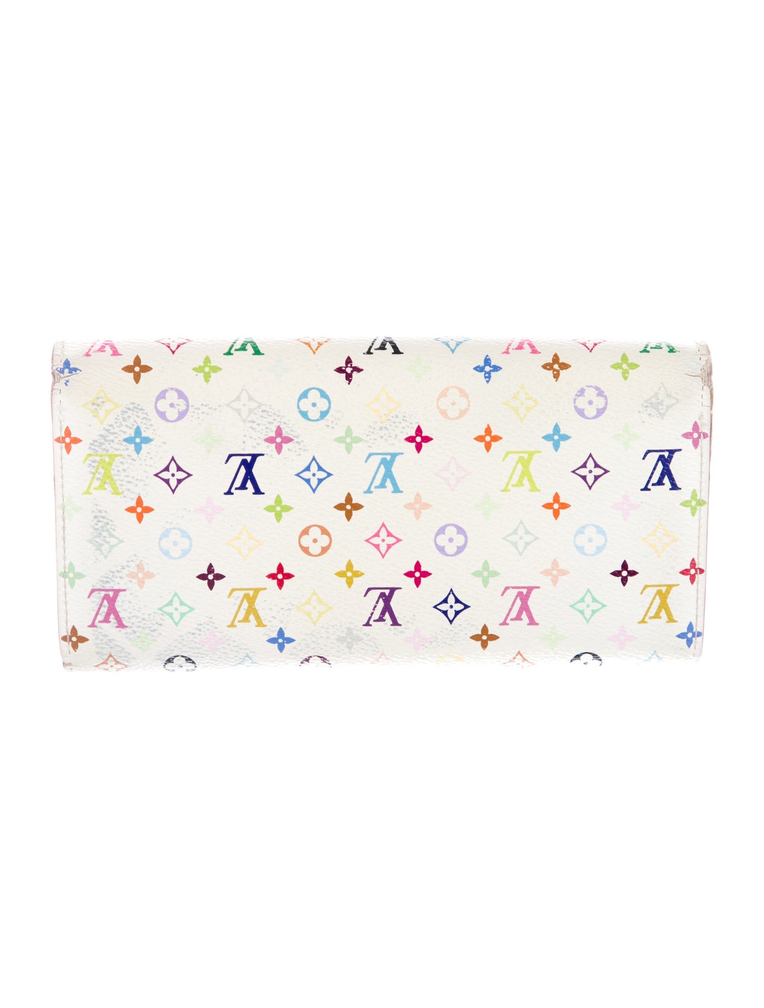 Louis Vuitton 2010 Multicolore Monogram Pattern Sarah Wallet