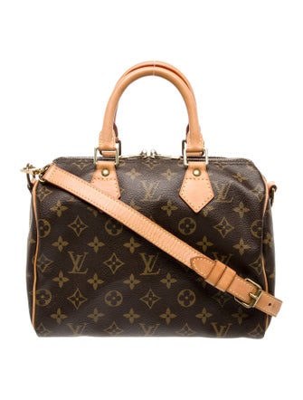 Louis Vuitton LV Monogram Speedy Bandouliere 25