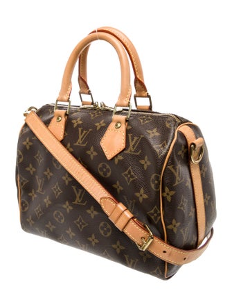 Louis Vuitton LV Monogram Speedy Bandouliere 25