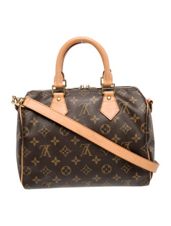 Louis Vuitton LV Monogram Speedy Bandouliere 25
