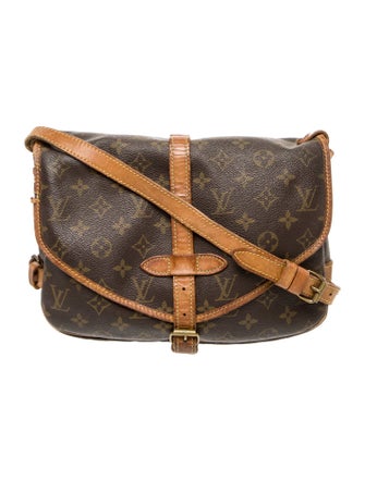 Louis Vuitton LV Monogram Saumur 30