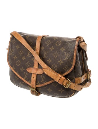 Louis Vuitton LV Monogram Saumur 30