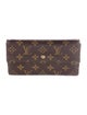Louis Vuitton Monogram Pattern Coated Canvas Porte Trésor International Wallet