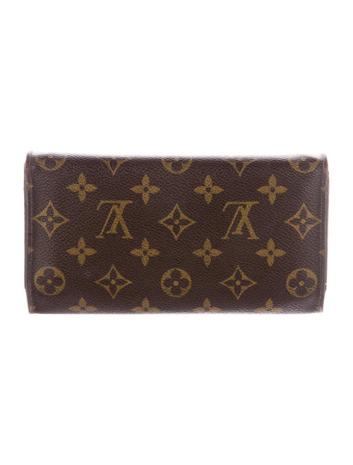 Louis Vuitton Monogram Pattern Coated Canvas Porte Trésor International Wallet