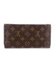 Louis Vuitton Monogram Pattern Coated Canvas Porte Trésor International Wallet