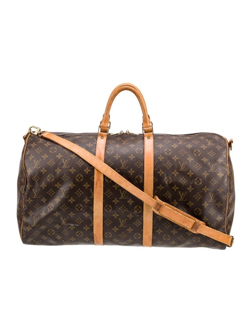 Louis Vuitton LV Monogram Keepall Bandouliere 55