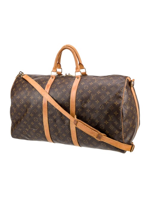 Louis Vuitton LV Monogram Keepall Bandouliere 55
