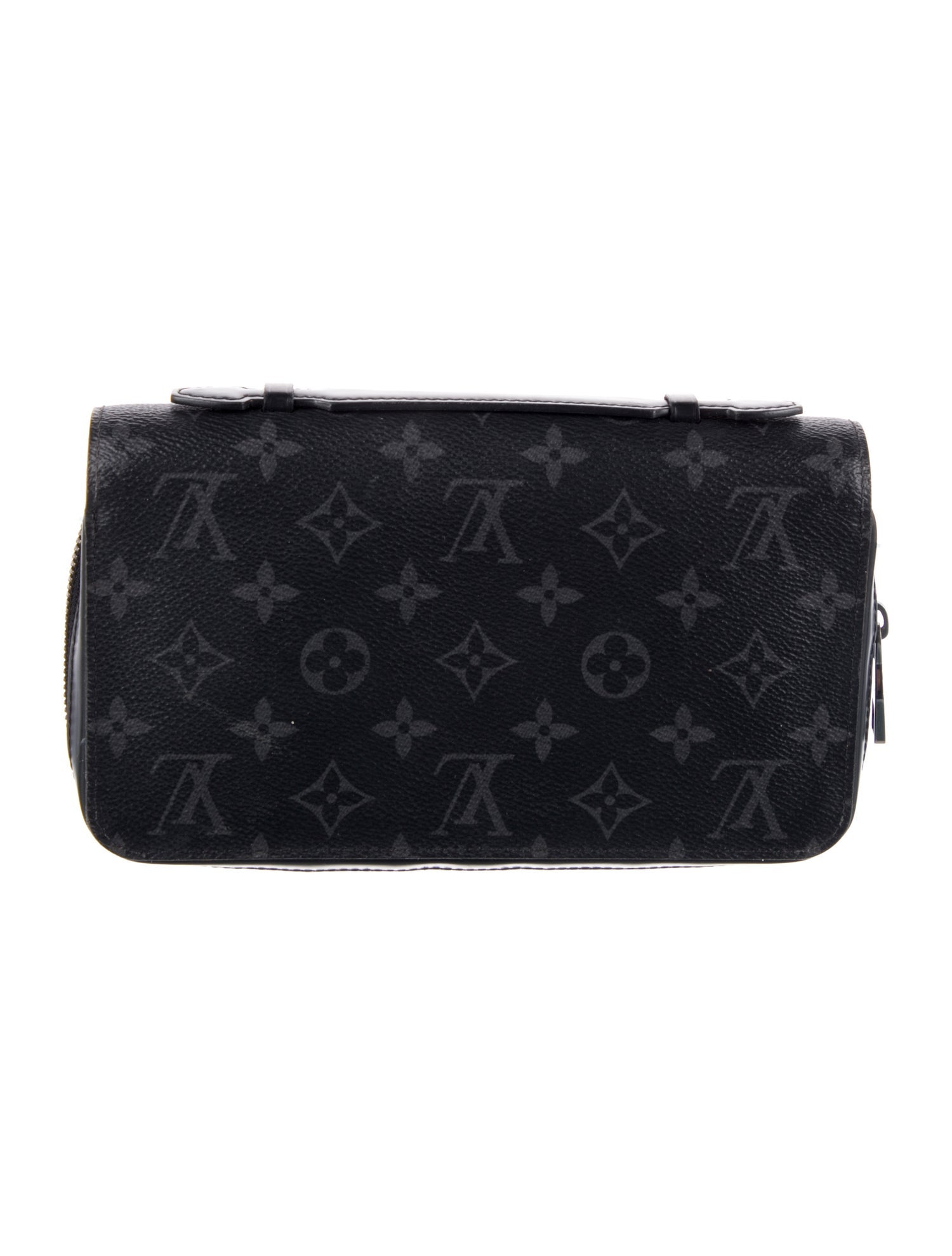 Louis Vuitton 2017 Monogram Eclipse Macassar Zippy XL Wallet