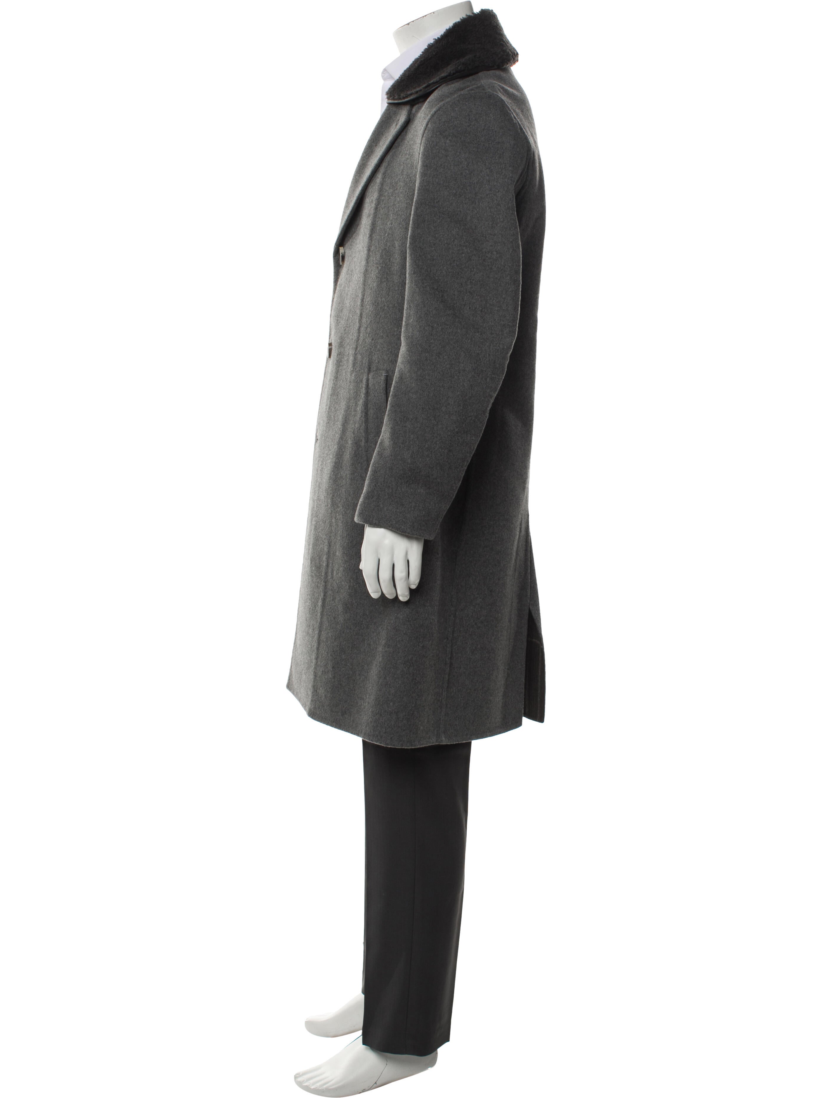 Louis Vuitton 2015 Monogram Pattern Overcoat