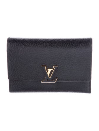 Louis Vuitton Taurillon Leather Capucines Compact Wallet