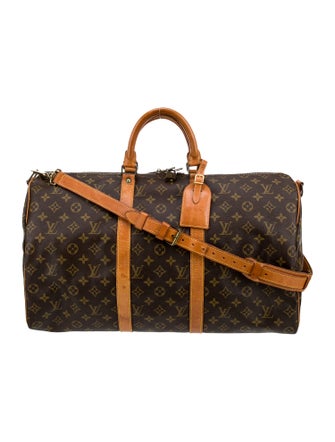 Louis Vuitton LV Monogram Keepall Bandouliere 50