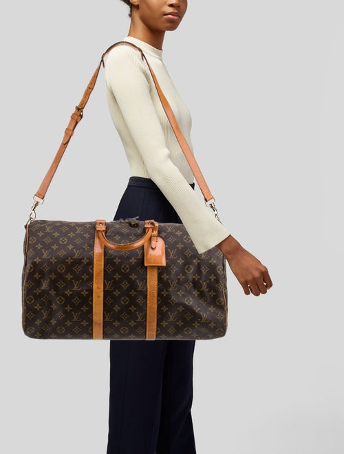 Louis Vuitton LV Monogram Keepall Bandouliere 50