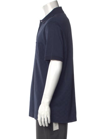 Louis Vuitton Damier Crew Neck Polo Shirt