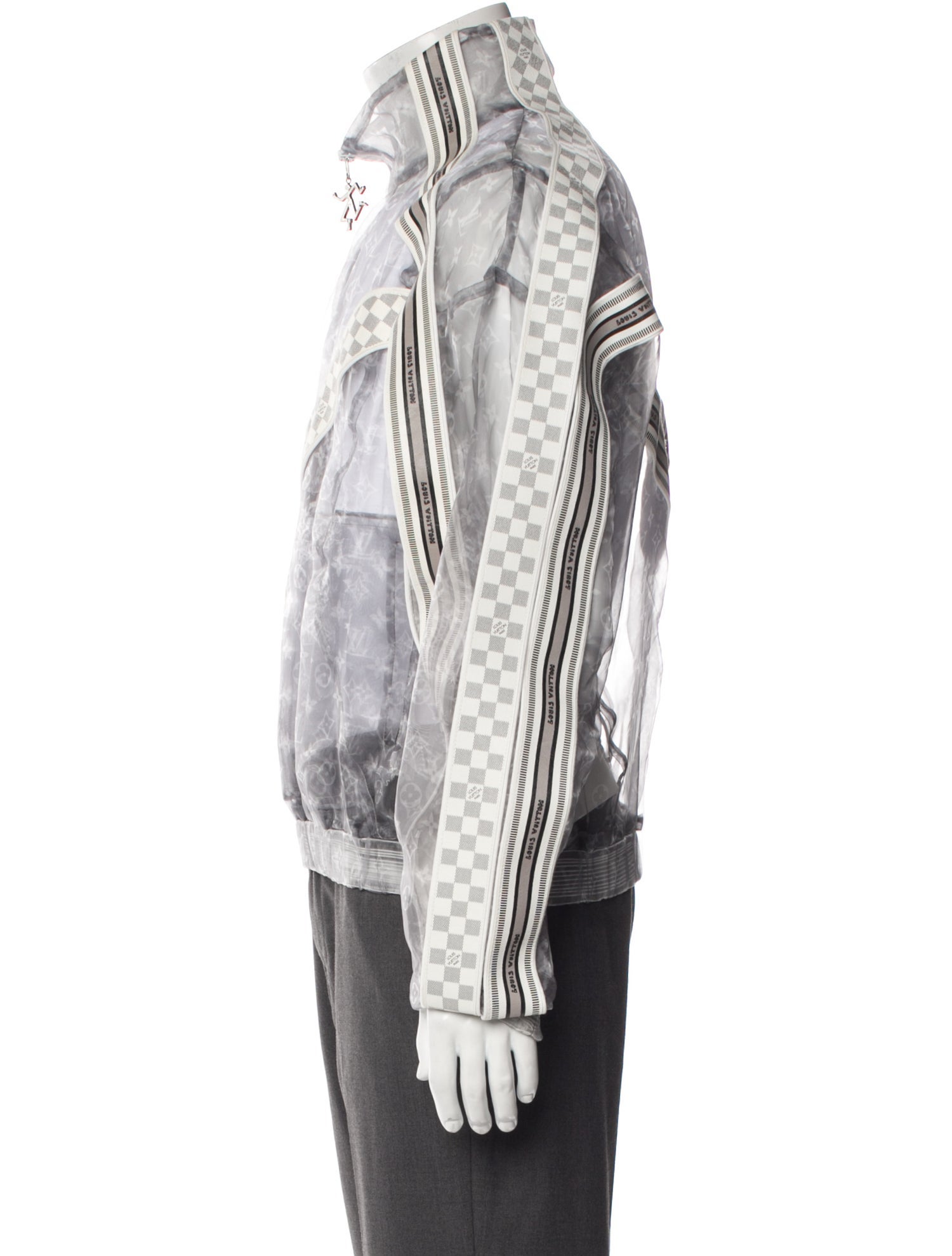 Louis Vuitton 2022 Organza Track Moto Jacket