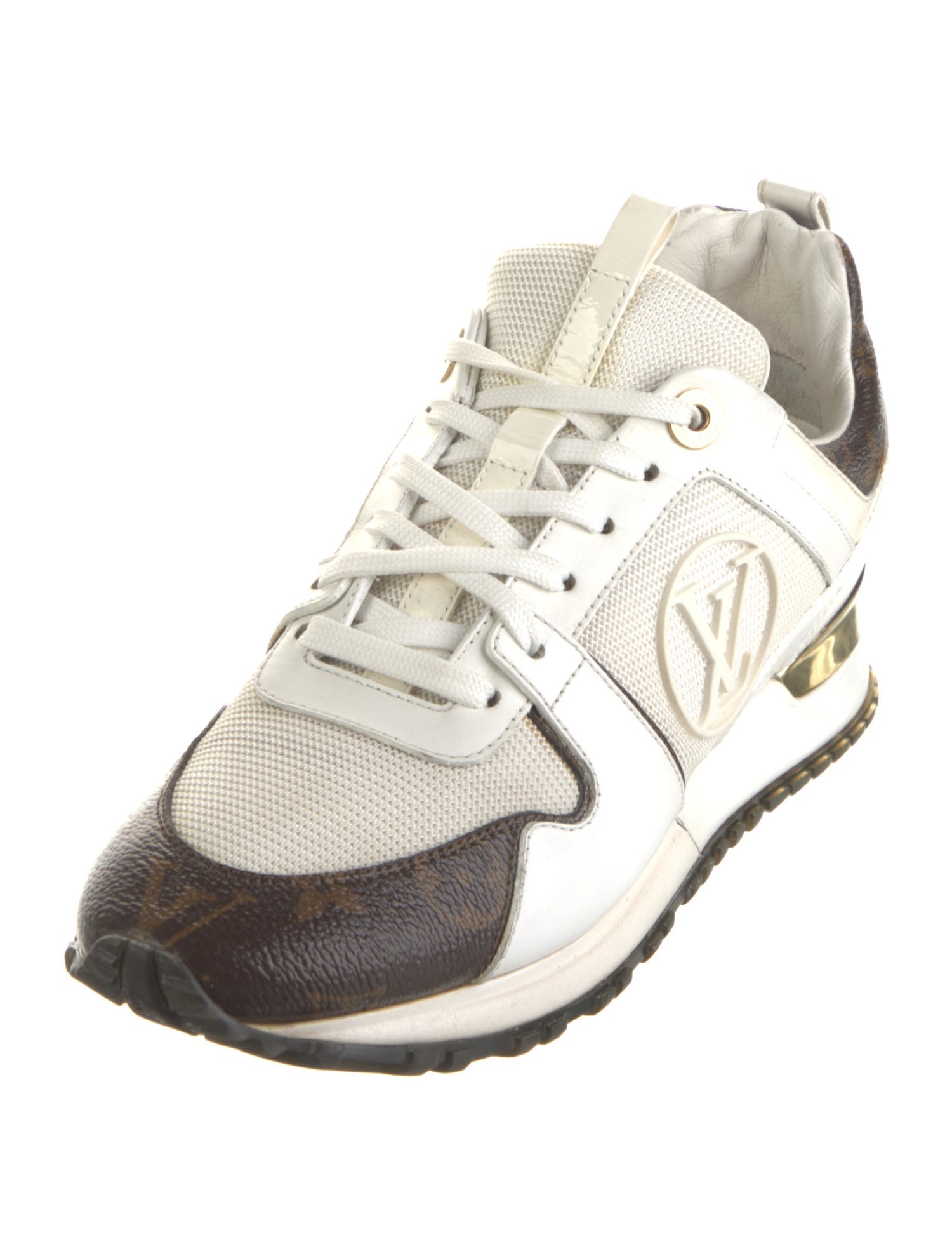 Louis Vuitton LV Monogram Mesh Accents Sneakers