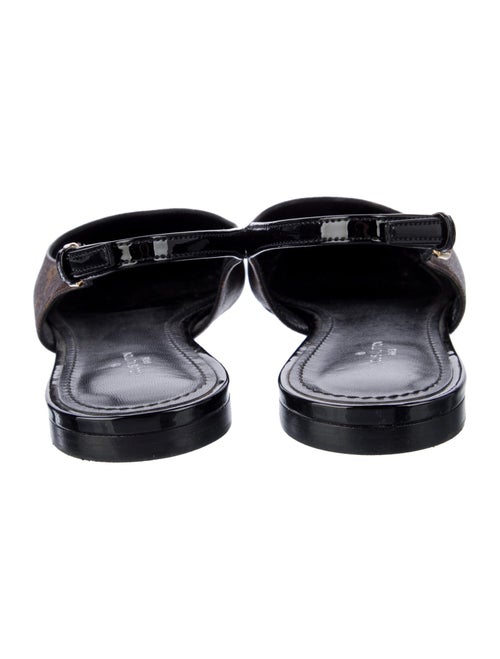 Louis Vuitton LV Monogram Slingback Flats