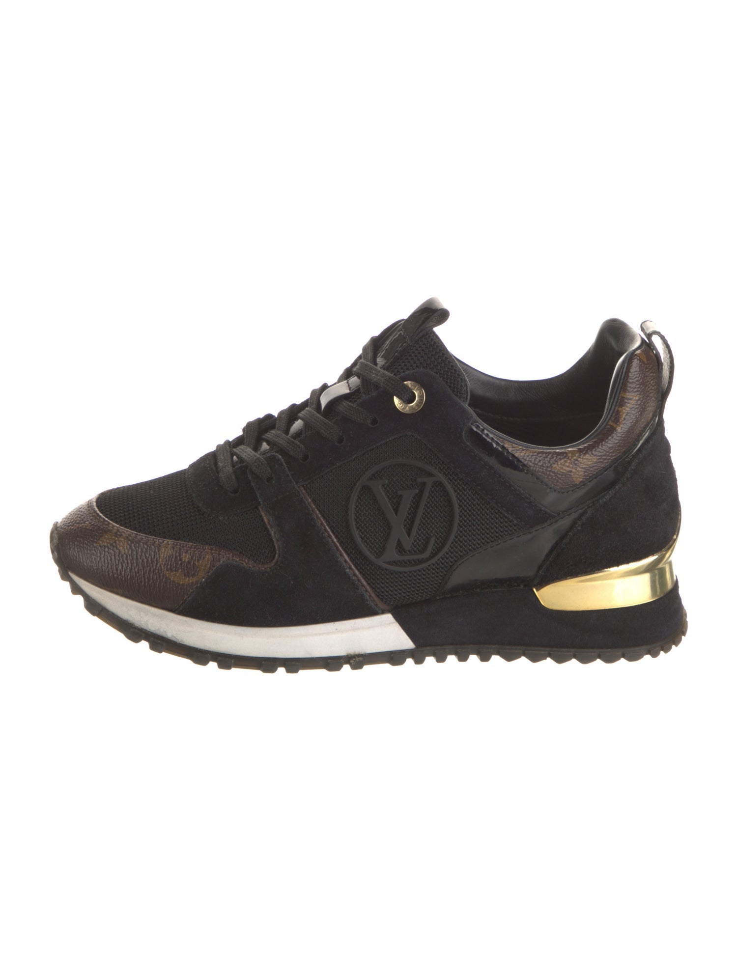 Louis Vuitton LV Monogram Suede Sneakers