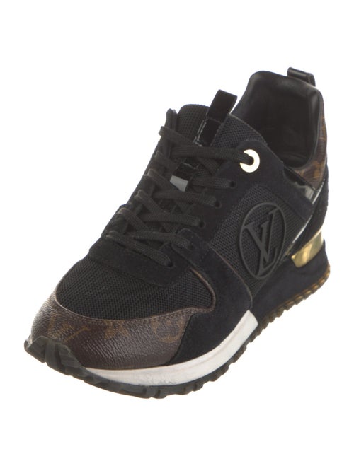 Louis Vuitton LV Monogram Suede Sneakers