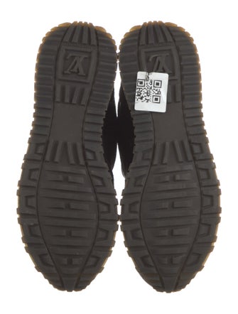 Louis Vuitton LV Monogram Suede Sneakers