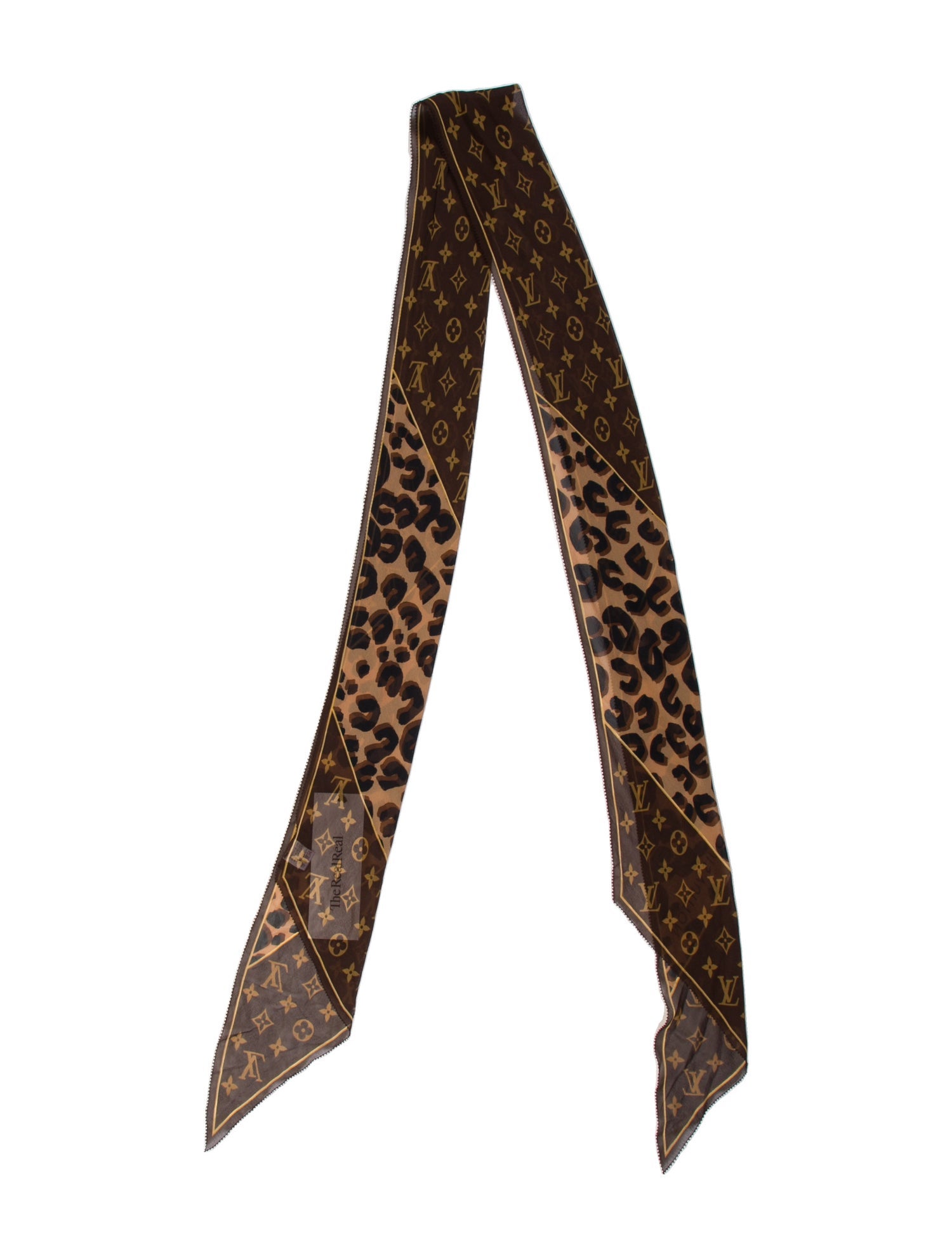 Louis Vuitton Silk LV Monogram Scarf