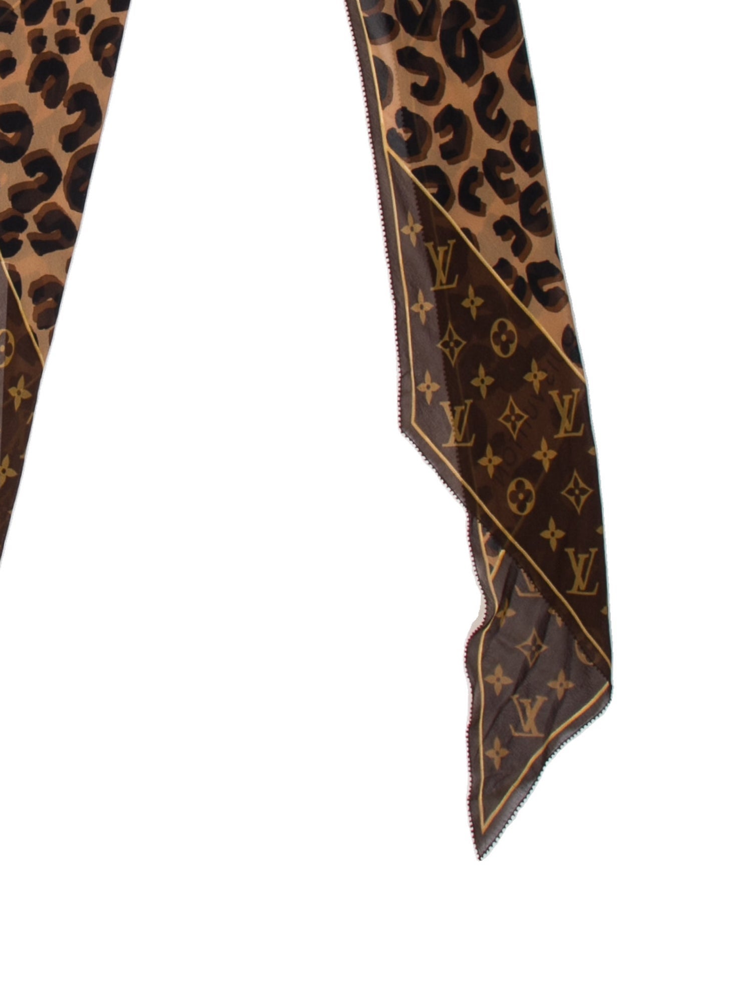 Louis Vuitton Silk LV Monogram Scarf