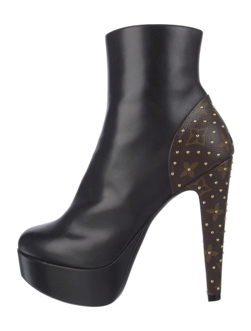 Louis Vuitton LV Monogram Leather Boots