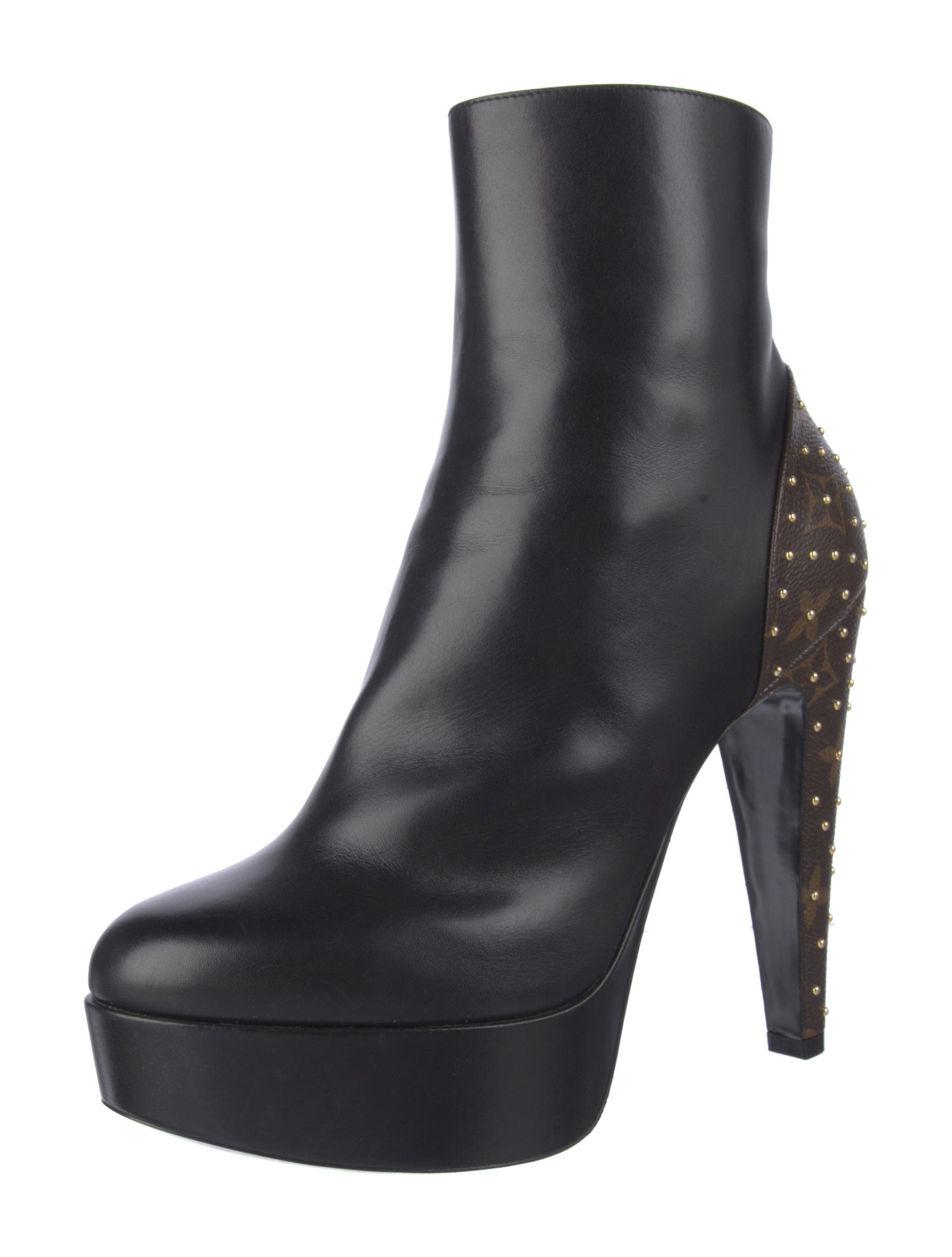 Louis Vuitton LV Monogram Leather Boots